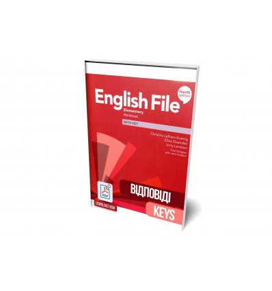 Ответы English file elementary workbook answers key гдз PDF-файл купить ...